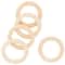 Loops & Threads® Wood Cabone Rings, 5ct.